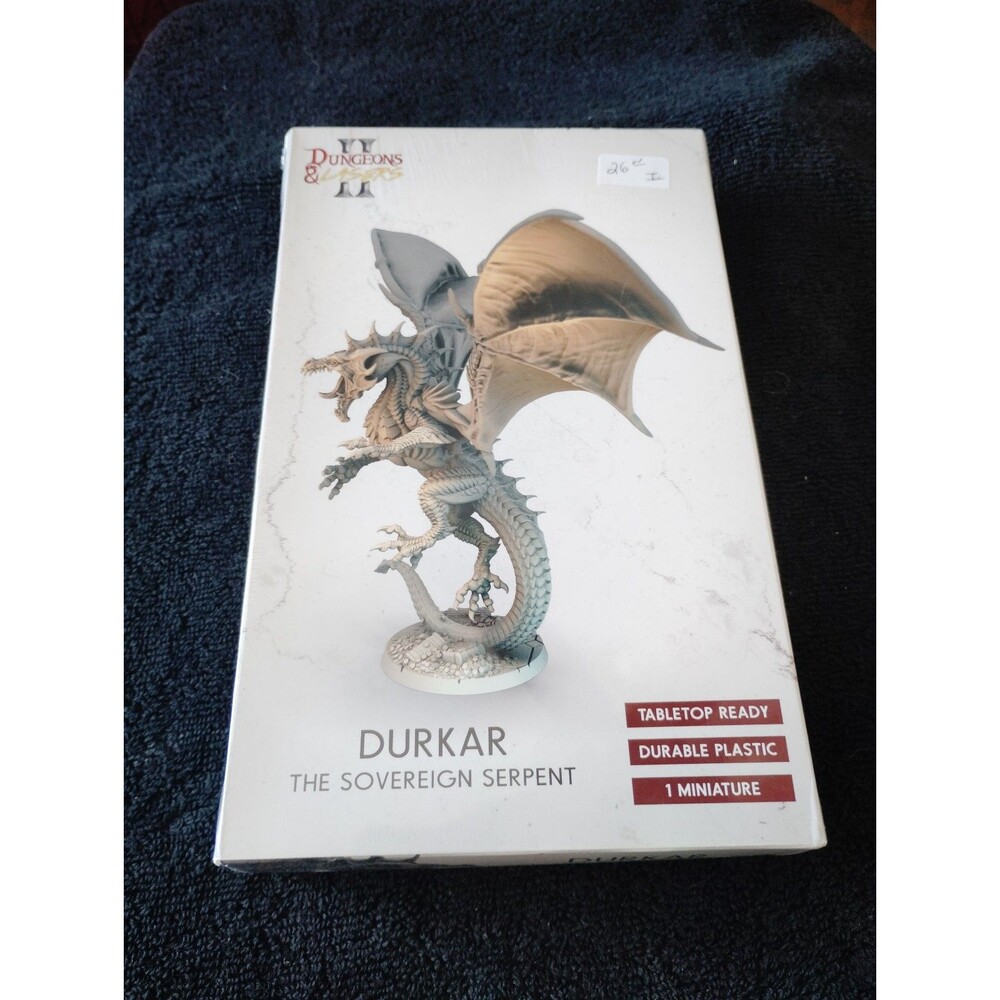 Dungeons & Lasers II Durkar The Soverign Serpent TTRPG miniature